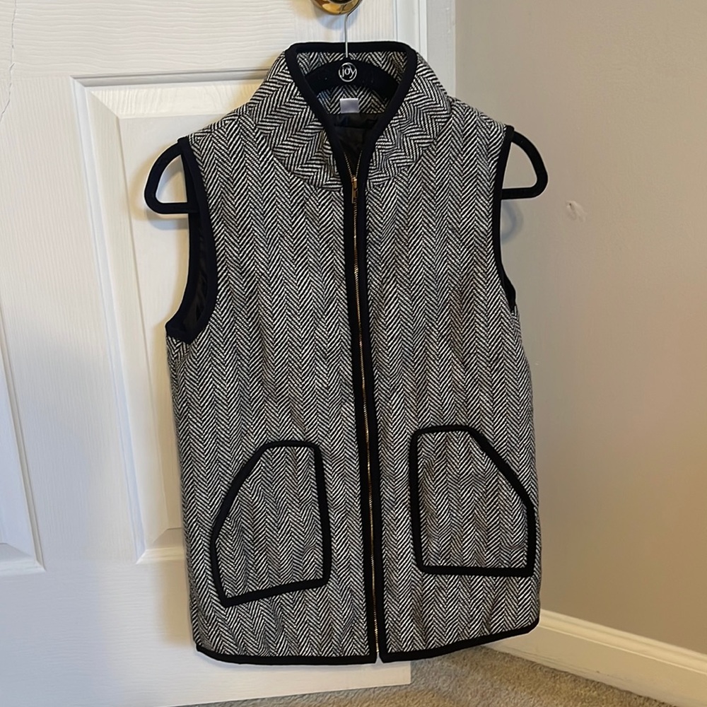 Womens L Herringbone Vest